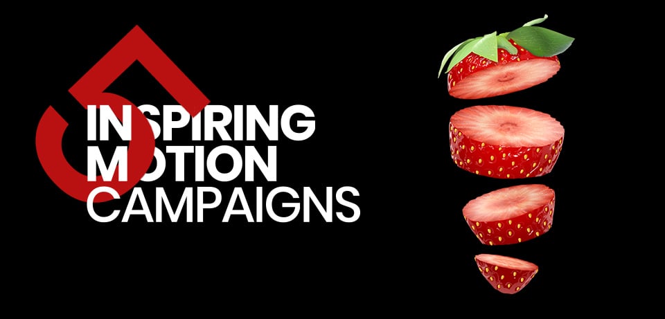 Five inspiring motion design campaigns