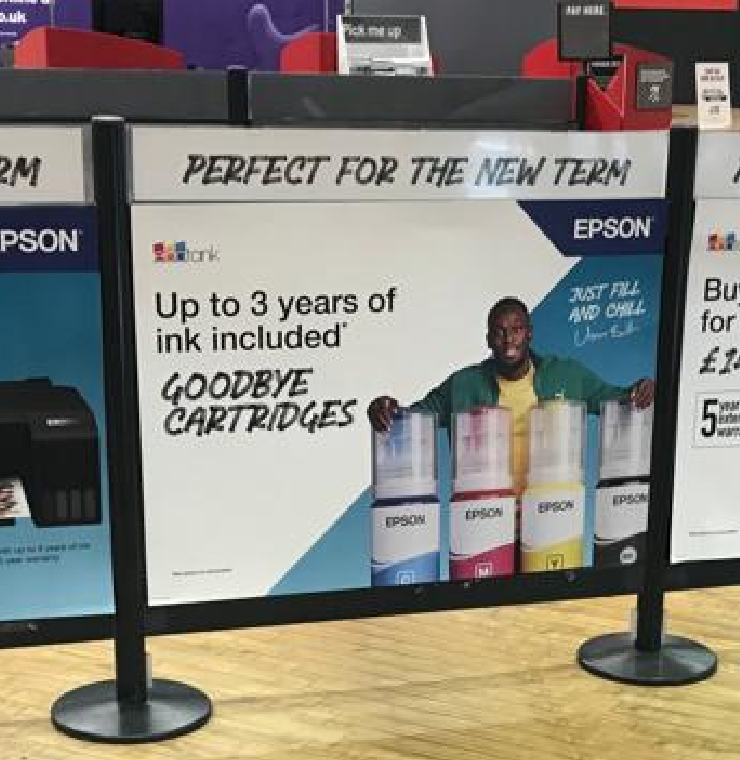 Epson – Argos EcoTank BTS offer