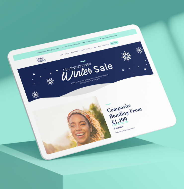 Smiles and Smiles – Winter Sale Promotion